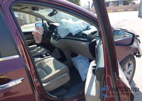 2019 Honda Odyssey Ex-L из США, поврежденный, VIN 5FNRL6H70KB062702